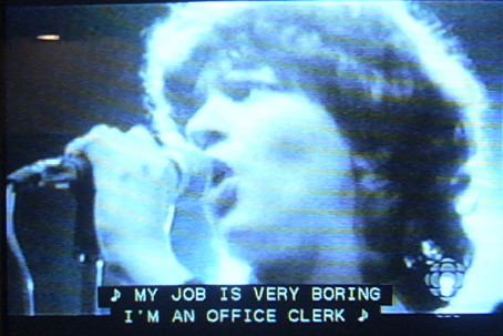 Martha: ♪ MY JOB IS VERY BORING; I'M AN OFFICE CLERK ♪