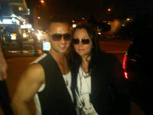 Kelly Cutrone and The Situation at the MTV Movie Awards